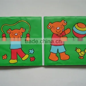 Hot Sales Inflatable Bath Toy for Baby,bath Book,inflatable Water Book for Kids,floating Toy Book in Pool thumbnail-1