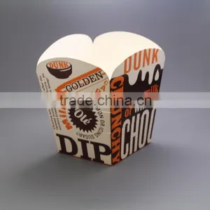 Disposable Food Grade Paper Chocolate Packing Paper Box Take Away thumbnail-1