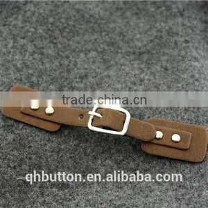 PU Leather Toggle Decorative Button for Skirt thumbnail-1