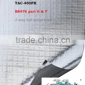High Tensile 8 Layes Fire Retardant Double-sided Alumimiun Foil Reinforced With Glass Fibre Scrim thumbnail-1