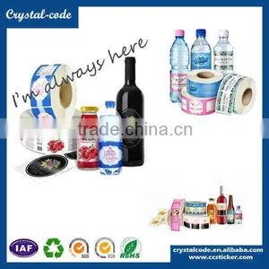 Eco-friendly High Technology Heat-resistant Removable Scratch-off Juice Label thumbnail-1