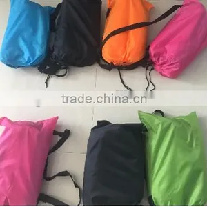 Inflatable Outdoor Air Sleep Sofa Couch Portable Furniture Sleeping Hangout Lounger Imitate Nylon External Internal PVC thumbnail-5