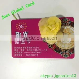 uv Offset Ink Pvc Loco Magnetic Stripe RFID Card With 3 Track thumbnail-1