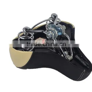Leather Bicycle Saddle High Quality Wholesale Price Comfortable Electric Bicycle Saddle Bicycle Parts thumbnail-4