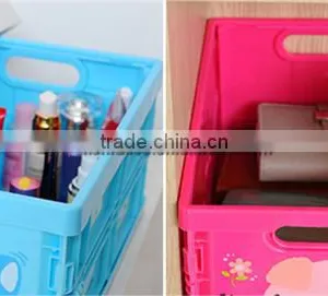 Cartoon Style Foldable Plastic Storage Box thumbnail-3