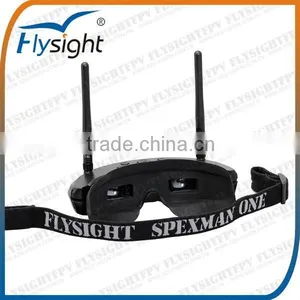 H1421 FPV GOGGLE Video Glasses SpeXman One SPX01 With 5.8G 32CH Diversity Receiver Wireless Front Facing Camera for RC Airplane thumbnail-3