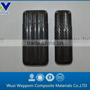 3-finger Carbon Fiber Cigar Case Made From 100%carbon Fiber Material thumbnail-1