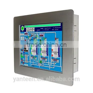 Panel Mount 15inch Industrial Touch Screen Panel pc With Wide Operational Temperature Range thumbnail-3