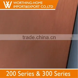 Best Price 201 304 Stainless Steel Decoration Pvc Coated Sheet Metal thumbnail-5