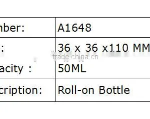 50ml HDPE Deodorant Packaging Roll on thumbnail-3