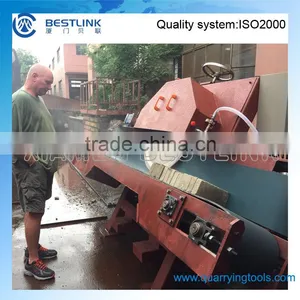 30HP Thin Stone Veneer Mighty Stone Saw Cutting Machine thumbnail-4