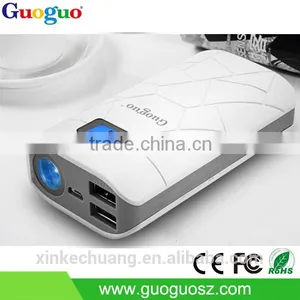 2016 Wholesale External Battery Charger Power Bank 10000mAh for Samsung Galaxy S6 thumbnail-1