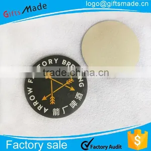 Round or Square Promotional Absorbent Hotel Paper Coaster With Custom Logo Printed thumbnail-4