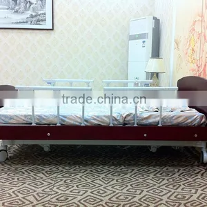 High Quality H838a Hand Control Wooden Elderly Care Bed Home Care Bed With 5 Functions thumbnail-3
