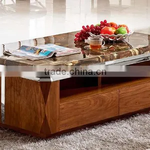 Coffee Table,End Table,Tea Table Made of Wood/Metal/Marble thumbnail-2