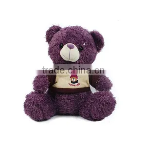 Lovely Plush Teddy Bear With T-shirt thumbnail-1