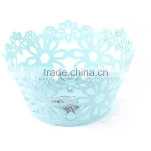 Fruit Pot,nut Plate,plastic Fruit Plate With Flower Design thumbnail-1
