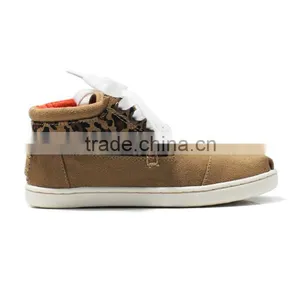 Wholesale Lace up Youth Canvas Sneakers Children Canvas Shoes thumbnail-1