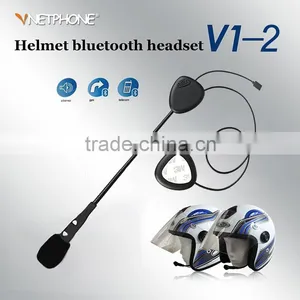 Two Ear Bluetooth Helmet Headet for Rider Answering Phone and Listen to Music - V1-2 thumbnail-1