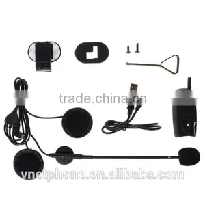 Motorcycle Walkie Talkie Intercom Interphone Bluetooth Headset - V2-500 thumbnail-2