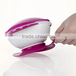 New Style Drop Proof Safety Baby Feeding Bowls With Sucker thumbnail-4