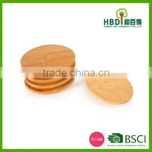 Bamboo Glass Jar Lid Wooden Lid for Canister thumbnail-3