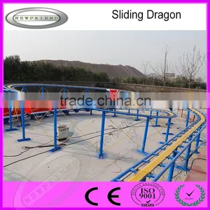 China Suppier Ride Amusement Roller Coaster Train for Sale Sliding Dragon thumbnail-2