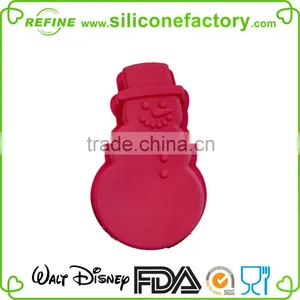 Disney Audit Factory for Silicone Christmas Cake Mould in Snowman Shape thumbnail-1