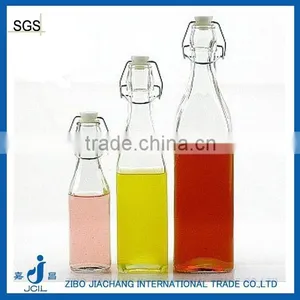 1L Glass Milk Bottles Wholesale With Clip Lid thumbnail-1