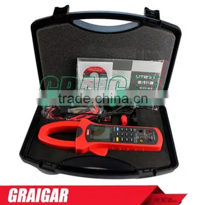 Uni-T UT231 Single-phase 2-wire True RMS Power Clamp Meter Power Factor Phase Angle 600KW USB Data Logging Analogue Bar Graph thumbnail-5