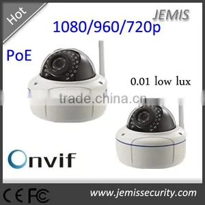 Wireless HD 1080P Network Outdoor Vandalproof ir 2mp Wifi Dome Camera thumbnail-1