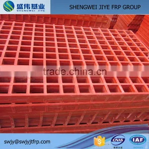 Corrosion Resistant FRP/GRP Glass Fiber Grating, Cheap FRP Grating Price, Exellent Load Ability Customized FRP Molded Grille thumbnail-1