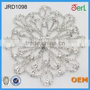 New! Fashion Sewing On Wedding Cake Crystal Rhinestone Trims for Dresses thumbnail-2