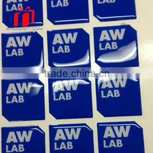Round Shape Self Adhesive Acrylic Gem Sticker Crystal Epoxy Sticker thumbnail-1
