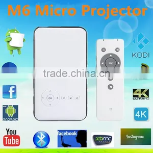 2016 Hot M6 Android Mini Projector New in the Marketing Android Mobile Phone Pocket Projector thumbnail-1