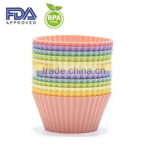 Hot Sell Silicone Muffin Pan/silicone Muffin Molds/silicone Cake Mold thumbnail-2
