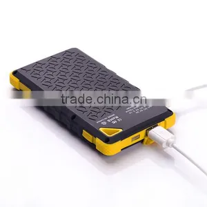 Hot Waterproof 8000mah Portable Solar Power Charger for Samsung Mobile Phone thumbnail-4