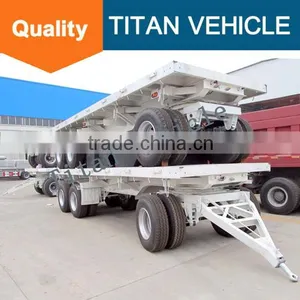 TITAN Flatbed Drawbar Trailer thumbnail-1