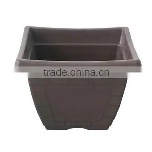 Square Plastic Flower Pot CF250K thumbnail-1