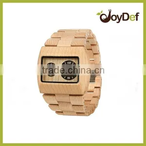 High End Wholesale Price 100% Nature Wooden Watch/bamboo/maple Wood Watches thumbnail-5