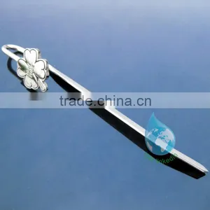 Four-leaf Clover Metal Bookmark/custom 3d Bookmark China Supplier thumbnail-1