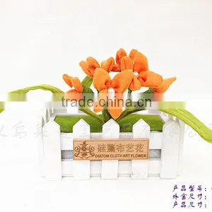 New Novelty Products Diatomite Hand Made Flower Arrangement Home Decor thumbnail-1