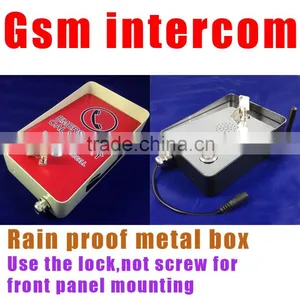 GSM Intercom for Emergency Calling for Public Area thumbnail-1