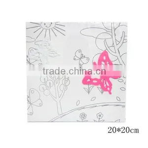 20*20cm Kids DIY Painting Pattern Canvas for Acrylic and Oil Painting thumbnail-1