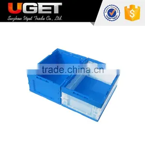 Eco-friendly pp Material Fruit Storage Plastic Crate Stackable thumbnail-1