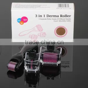 2015 Handsome Home Use 3 in 1 Micro Derma Roller With Low Price thumbnail-2
