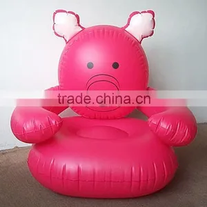 Inflatable Chair, Inflatable Pig Chair, Children's Inflatable Chair, Inflatable Air Chair thumbnail-1