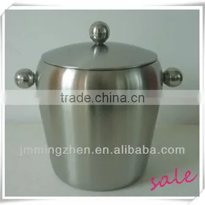 1.0L Ice Bucket Stainless Steel With Lid thumbnail-1