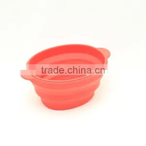 Round Shape Silicone Bowl With Lid thumbnail-4