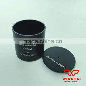 Black Aluminum Oxidation 50ml Density Gauge Cup thumbnail-5